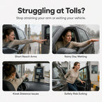Star Wand NFC Card Holder for Tolls & Parking