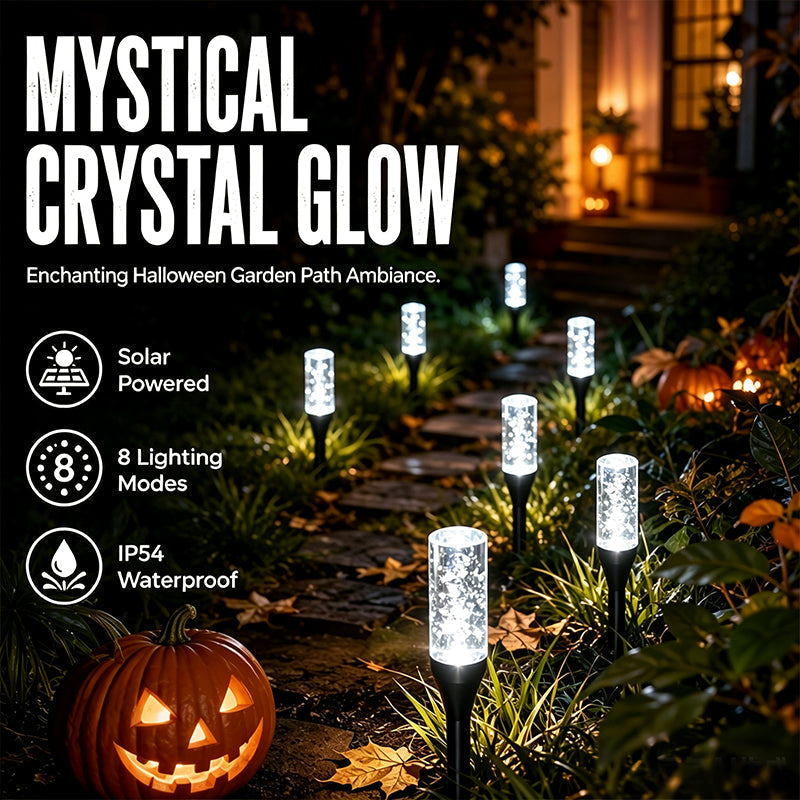 ☀️ ✨ Solar Bubble Pathway Light – Auto On/Off, Decorative, Weatherproof 🌙