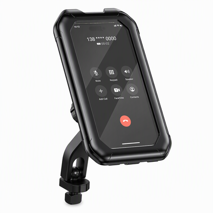 🚴 📱 Waterproof Bike Phone Mount – IPX6, Touch Screen & 360° Rotation – Secure Handlebar Navigation for Motorcycle & Bicycle 🌧️