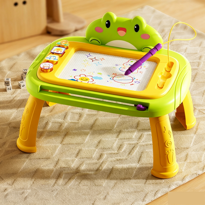 ✨🎨 Kids Magnetic Drawing Board – Pen & 4 stamps included ✨