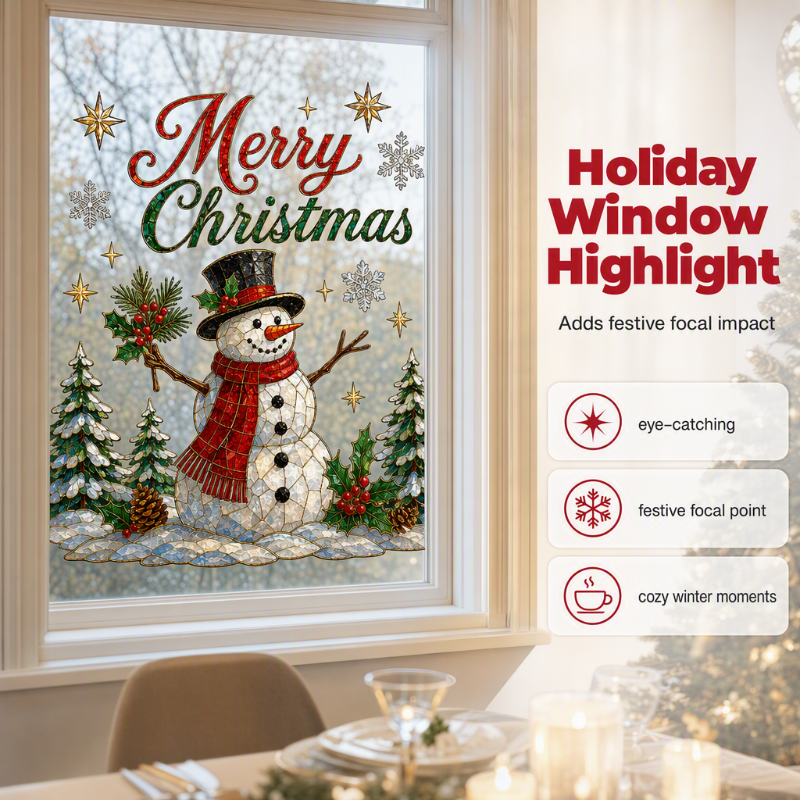 Christmas Window Decals