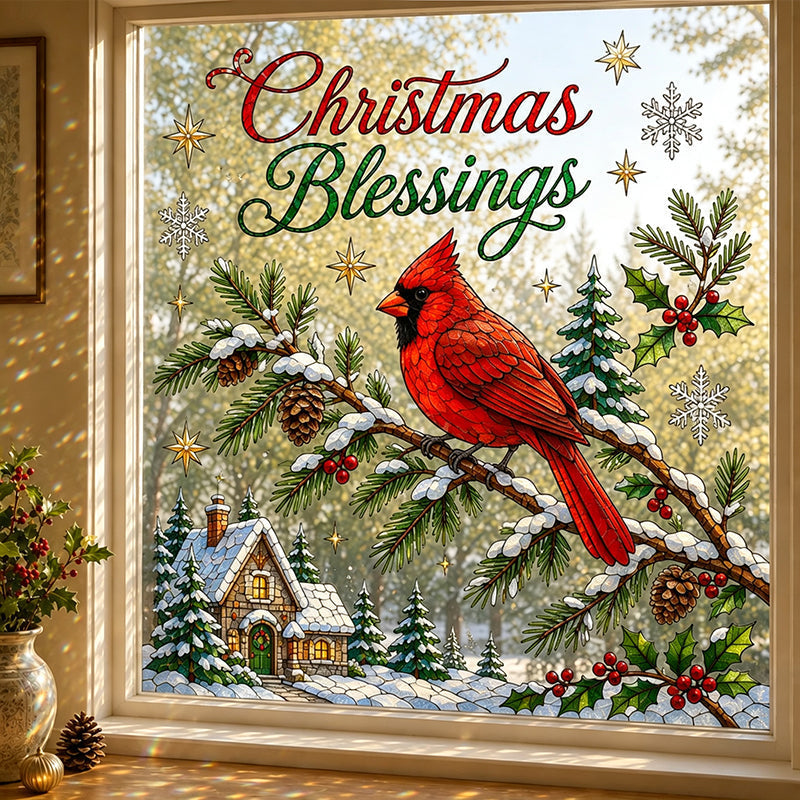 Christmas Window Decals