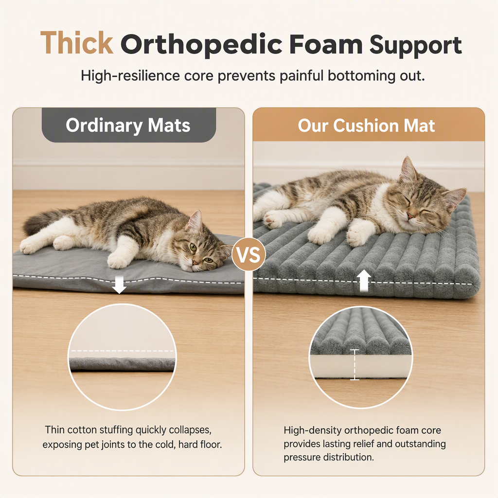 ⏳ Time-Limited Special ⏰Cozy Warm Plush Pet Sleeping Mat